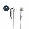 StarTech.com Câble USB-A vers Lightning Blanc Robuste 2m - Câble de Charge/Synchronisation de Type A vers Lightning en Fibre 