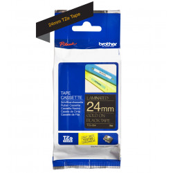 Brother TZe-354 - Cassette à ruban pour étiqueteuse originale – Doré sur noir, 24 mm de large