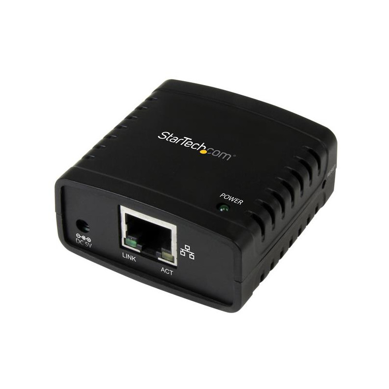 StarTech.com Serveur d'impression LPR réseau 10/100 Mb/s avec port USB 2.0