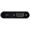 StarTech.com Adaptateur multiport USB-C vers Mini DisplayPort ou VGA - Adaptateur vidéo 2-en-1 - 4K 60 Hz