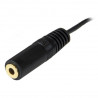 StarTech.com Câble d'extension audio pour enceinte PC de 3,6m - Rallonge audio 3,5mm - M/F
