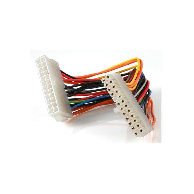 StarTech.com Câble d'extension d'alimentation ATX 2.01 à 24 broches de 20 cm - M/F