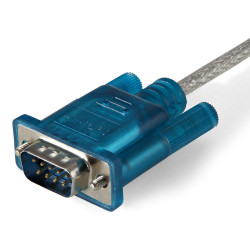 StarTech.com Câble adaptateur USB vers série DB9 de 90 cm - Alimentation USB