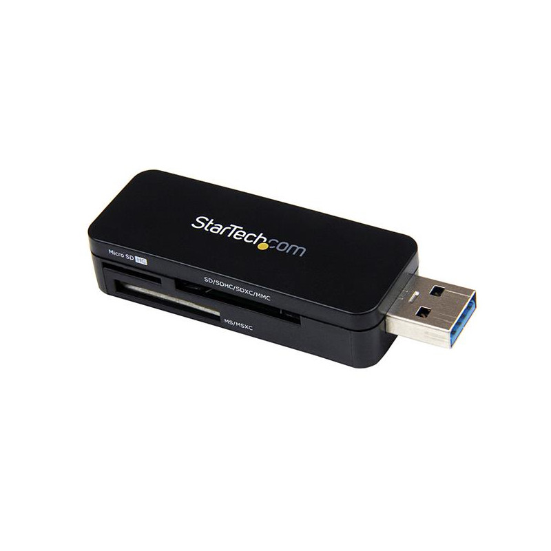 StarTech.com Lecteur Multi Cartes Mémoire Externe USB 3.0 - Clé USB Lecteur de cartes toutes SD MMC Memory Stick
