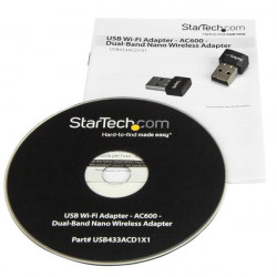StarTech.com Adaptateur USB WiFi - AC600 - Adaptateur réseau sans fil nano bi-bande
