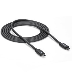 StarTech.com Câble Thunderbolt 3 (20 Gb/s) USB-C de 2 m - Compatible Thunderbolt, USB et DisplayPort - M/M