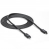 StarTech.com Câble Thunderbolt 3 (20 Gb/s) USB-C de 2 m - Compatible Thunderbolt, USB et DisplayPort - M/M