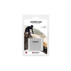 Kingston Technology Lecteur de cartes microSDHC/SDXC UHS-II USB3.2 Gen1 Workflow à double logement