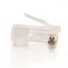 C2G 88123 connecteur de fils RJ-45 Blanc