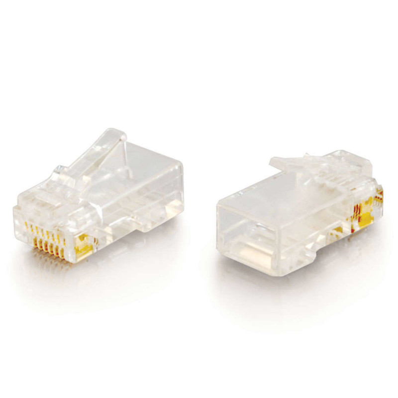 C2G 88124 connecteur de fils RJ-45 Blanc