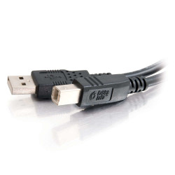 C2G Câble USB 2.0 A/B de 2 M - Noir