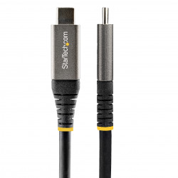 StarTech.com Câble USB-C de 2m, USB 5Gbps, 100W (5A) Power Delivery, 4K 60Hz DP Alt Mode, Gaine TPE - Compatible Thunderbolt