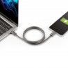 StarTech.com Câble Thunderbolt 4 de 1m - 40Gbps - 100W Power Delivery - Vidéo 4K/8K - Cordon Thunderbolt Certifié par Intel 