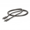StarTech.com Câble Thunderbolt 4 de 1m - 40Gbps - 100W Power Delivery - Vidéo 4K/8K - Cordon Thunderbolt Certifié par Intel 