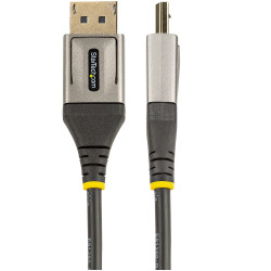 StarTech.com Câble DisplayPort 1.4 Certifié VESA 2m - 8K 60Hz HDR10 - Vidéo Ultra HD 4K 120Hz - Cordon Moniteur/Écran DP 1.