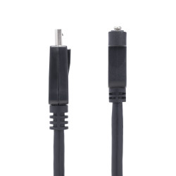 StarTech.com Câble DisplayPort à Montage sur Panneau de 91cm - 4K x 2K - Câble d'Extension DP 1.2 M/F - Câble d'Extension V
