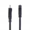 StarTech.com Câble DisplayPort à Montage sur Panneau de 91cm - 4K x 2K - Câble d'Extension DP 1.2 M/F - Câble d'Extension V