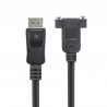 StarTech.com Câble DisplayPort à Montage sur Panneau de 91cm - 4K x 2K - Câble d'Extension DP 1.2 M/F - Câble d'Extension V