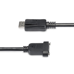 StarTech.com Câble DisplayPort à Montage sur Panneau de 91cm - 4K x 2K - Câble d'Extension DP 1.2 M/F - Câble d'Extension V