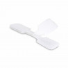 StarTech.com Étiquette pour Câble de 9 cm, Paquet de 100, Blanches, Étiquette de Repérage pour Câble avec Crochets, Étiqu