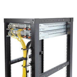 StarTech.com Anneau Métallique Gestion de Câbles Vertical pour Racks de Serveur 1U - 4,5 cm x 10 cm