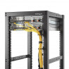 StarTech.com Anneau Métallique Gestion de Câbles Vertical pour Racks de Serveur 1U - 4,5 cm x 10 cm