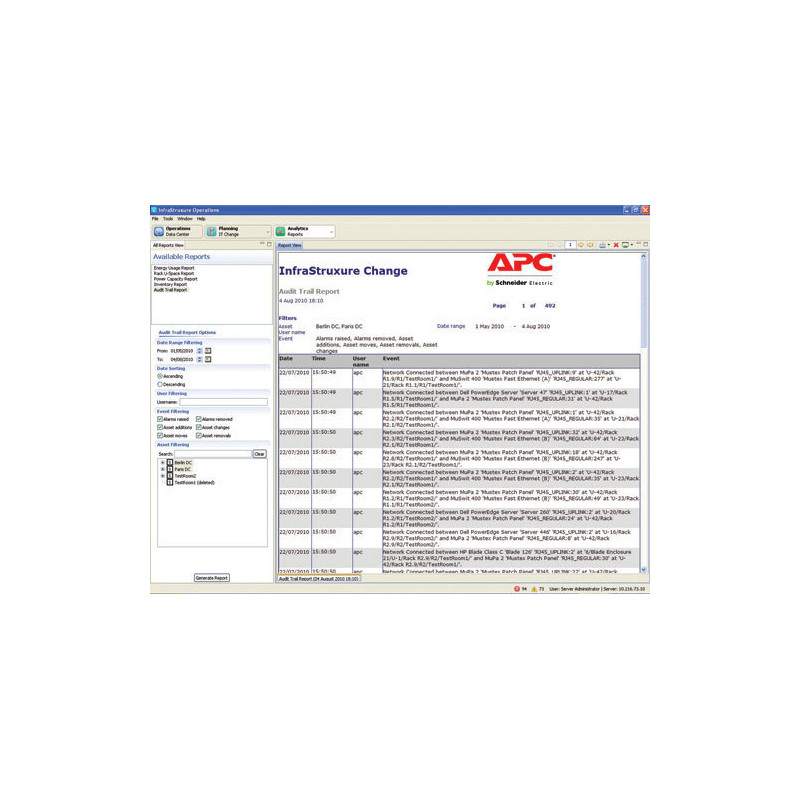 APC AP9710 logiciel d'infrastructure informatique Gestion des services 10 licence(s)