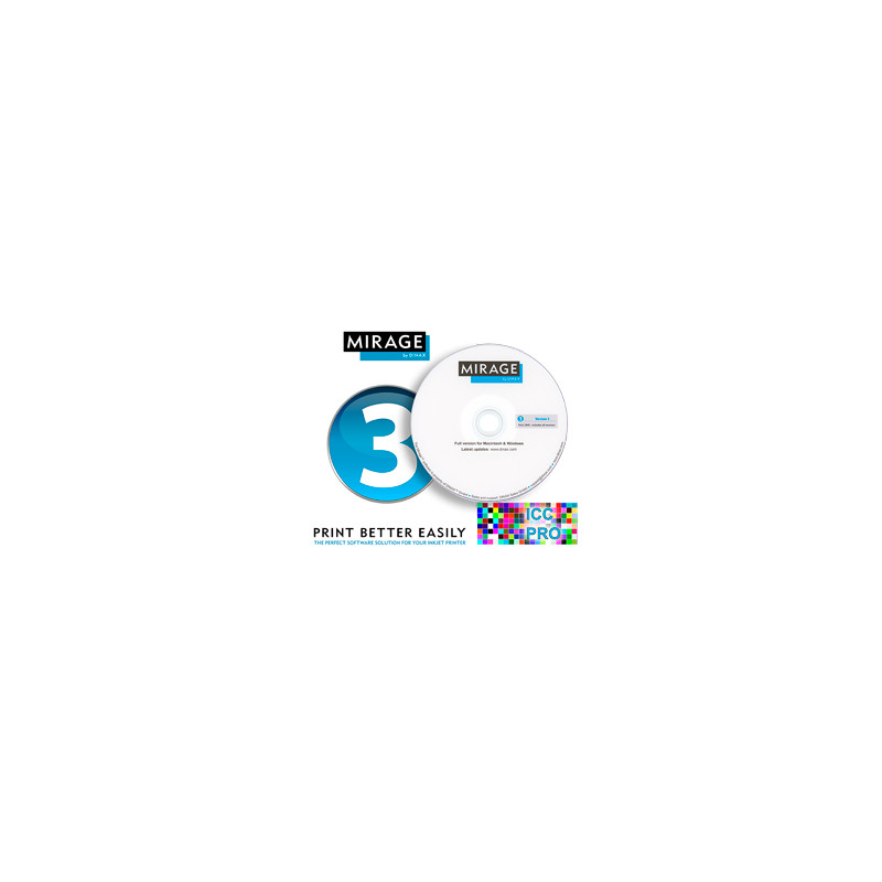 Canon Mirage Software 8 & 12 Col Edition Comptabilité