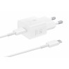 Samsung EP-T2510 Smartphone Blanc Secteur, USB Charge rapide Intérieure