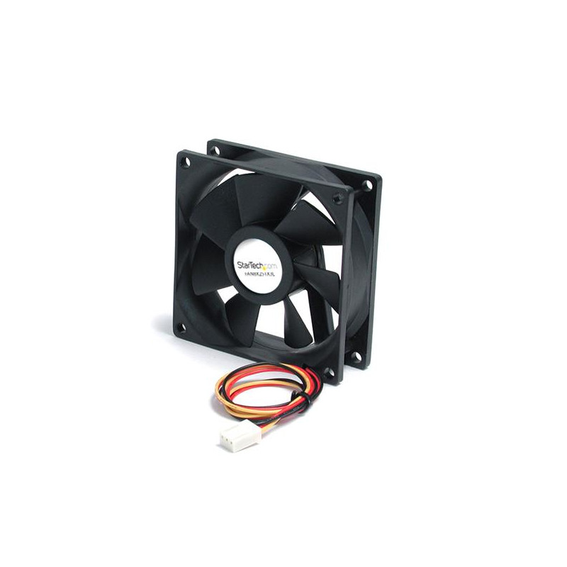 StarTech.com Ventilateur PC Silencieux à Double Roulement à Billes - Alimentation TX3 - 80 mm