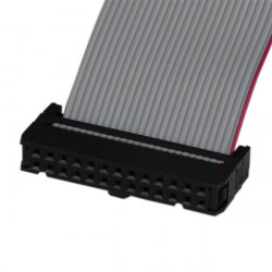 StarTech.com Câble adaptateur de carte mère à faible encombrement avec port parallèle, 40 cm, avec support – DB25 (F) ver