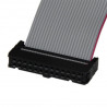 StarTech.com Câble adaptateur de carte mère à faible encombrement avec port parallèle, 40 cm, avec support – DB25 (F) ver