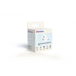 Verbatim WTEU-02 adaptateur prise d'alimentation Type F Universel Blanc