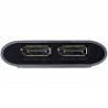 StarTech.com Adaptateur Thunderbolt 3 vers Dual DisplayPort DP 1.4 - Adaptateur Thunderbolt 3 vers Double 4K 60Hz DP ou Single 