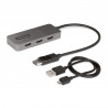 StarTech.com Hub MST à 3 Ports - DisplayPort vers 3x HDMI, Trois Moniteurs 4K 60Hz, Adaptateur Vidéo Multi-Moniteur DP 1.4, C