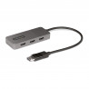 StarTech.com Hub MST à 3 Ports - DisplayPort vers 3x HDMI, Trois Moniteurs 4K 60Hz, Adaptateur Vidéo Multi-Moniteur DP 1.4, C