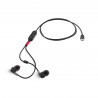 Lenovo 4XD1C99220 écouteur/casque Avec fil Ecouteurs Musique/Quotidien USB Type-C Noir
