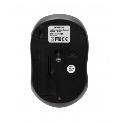 Verbatim Go Nano souris Ambidextre RF sans fil 1600 DPI