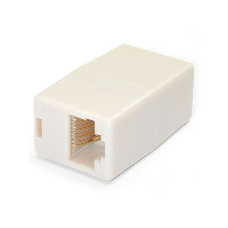 StarTech.com Coupleur RJ45 Cat5e modulaire en ligne - Adaptateur RJ45 vers RJ45 - F/F - Paquet de 10 - Beige