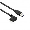 StarTech.com USB3AU2MLS câble USB USB 3.2 Gen 1 (3.1 Gen 1) 2 m USB A Micro-USB B Noir