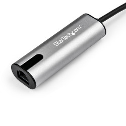 StarTech.com Adaptateur 2.5GbE USB C vers Ethernet NBASE-T NIC - Réseau Multi-Vitesse USB 3.0 Type C 2.5/1 Gigabit/100 Mbps/Po
