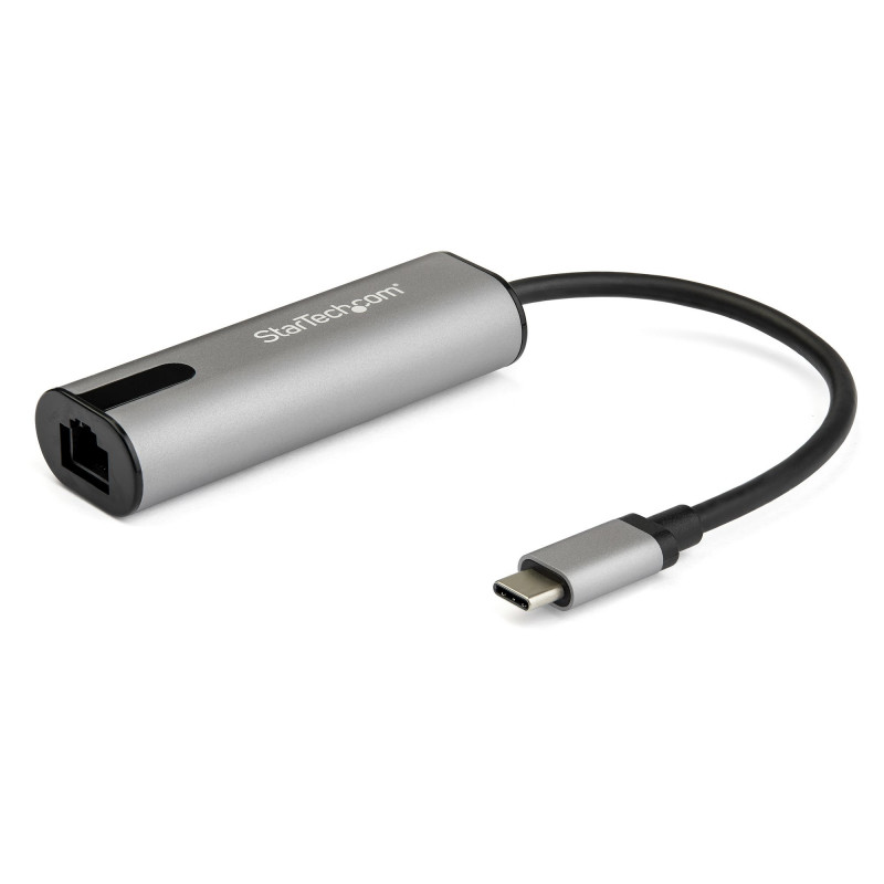 StarTech.com Adaptateur 2.5GbE USB C vers Ethernet NBASE-T NIC - Réseau Multi-Vitesse USB 3.0 Type C 2.5/1 Gigabit/100 Mbps/Po