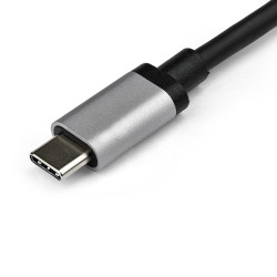 StarTech.com Adaptateur 2.5GbE USB C vers Ethernet NBASE-T NIC - Réseau Multi-Vitesse USB 3.0 Type C 2.5/1 Gigabit/100 Mbps/Po