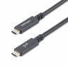 StarTech.com Câble USB-C de 1,8m, USB 5Gbps, 100W (5A) Power Delivery, Certifié Works with Chromebook, 4K 60Hz DP Alt Mode, C
