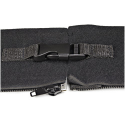 StarTech.com Housse Passe Câbles Néoprène 1m - Fermeture Éclair et Boucle - Diamètre 3cm - Protection Câbles Ordinateur/A