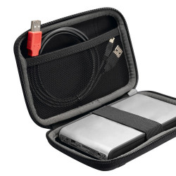 Case Logic GPS-1BLACK 8,89 cm (3.5") Coque Noir Mousse d'éthylène-Acétate de vinyle (EVA)