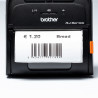 Brother BDE-1J044076-040 - Rouleau d'étiquettes prédécoupées pour imprimante thermique mobile 3 pouces