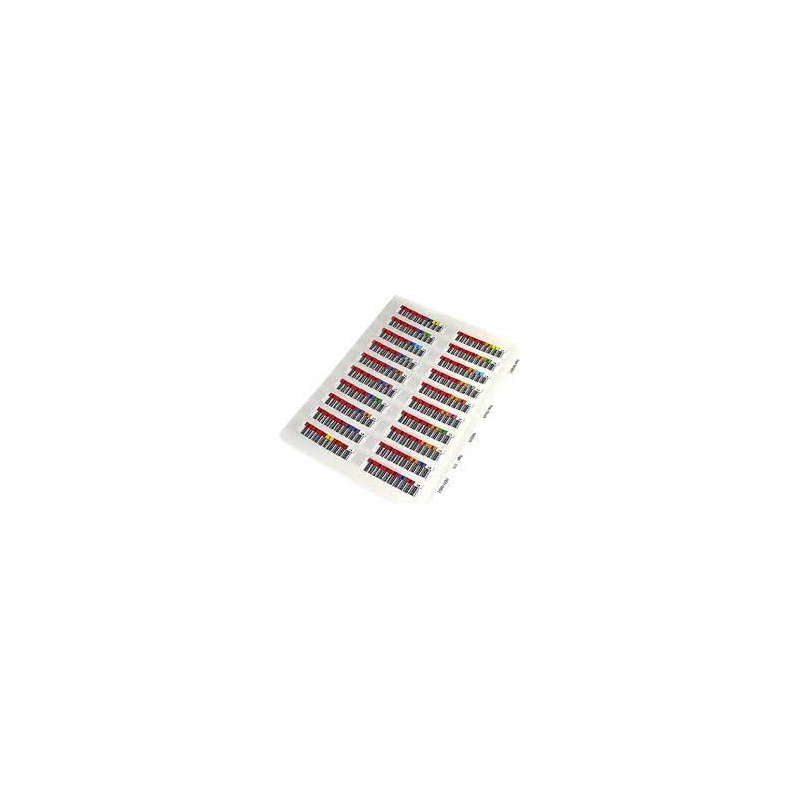 Overland-Tandberg O-T Étiquettes à code-barres LTO-8 (100 étiquettes pour les cartouches de données 20 pour les cartouches