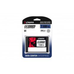 Kingston Technology SSD SATA Enterprise DC600M (usage mixte) 2,5” de 7 680 Go