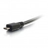 C2G 0,9 m Câble USB 2.0 A vers Micro-B mâle vers mâle - Noir